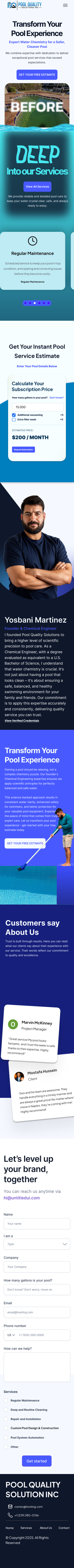 Pool Quality Solutions — detalle 7